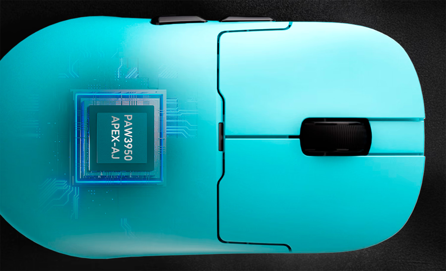 Бездротова миша Ajazz AJ159 APEX 8000 Гц із сенсором PixArt 3950 та зарядною станцією